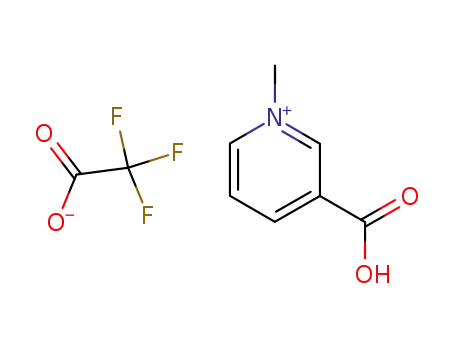 N-Methyl-pyridinio-3-carbonsaeure-betain-trifluoracetat