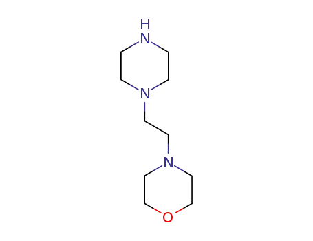 Molecular Structure of 4892-89-1 (1-[2-(MORPHOLIN-4-YL)-ETHYL]-PIPERAZINE)