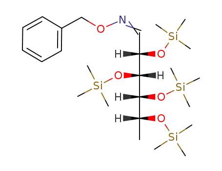 trimethylsilyl ether of 6-deoxyglucose-O-benzyloxime