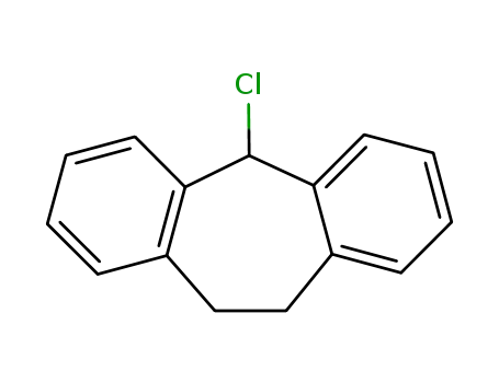 Molecular Structure of 1210-33-9 (DIBENZOSUBERYL CHLORIDE)
