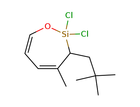 2,2-Dichlor-4-methyl-3-neopentyl-1-oxa-2-silacyclohepta-4,6-dien