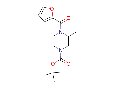 4-(furan-2-ylcarbonyl)-3-methylpiperazine-1-carboxylic acid tert-butyl ester