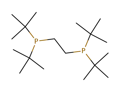 Molecular Structure of 4141-59-7 (1,2-BIS(DI-TERT-BUTYLPHOSPHINO)ETHANE)