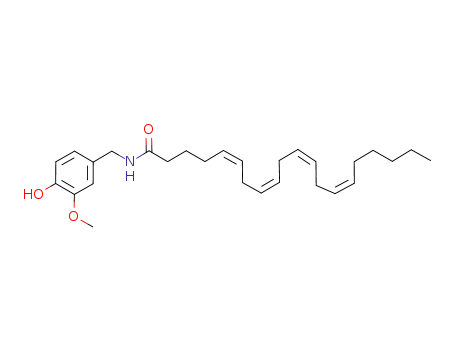 5,8,11,14-Eicosatetraenamide,N-[(4-hydroxy-3-methoxyphenyl)methyl]-, (5Z,8Z,11Z,14Z)-