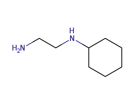 Molecular Structure of 5700-53-8 (N-(2-Aminoethyl)cyclohexylamine)