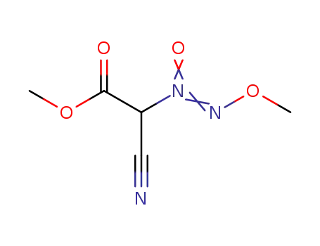 (N'-methoxydiazene-N-oxido)cyanoacetic acid methyl ester