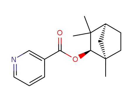 Nicotinic acid (1R,2R,4S)-1,3,3-trimethyl-bicyclo[2.2.1]hept-2-yl ester