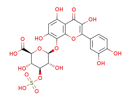 gossypetin 8-O-β-D-glucuronide 3-sulphate