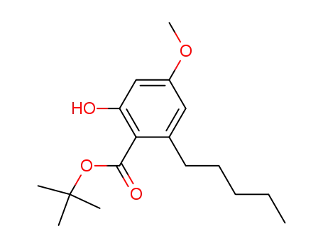 tert-butyl 4-O-methylolivetolcarboxylate