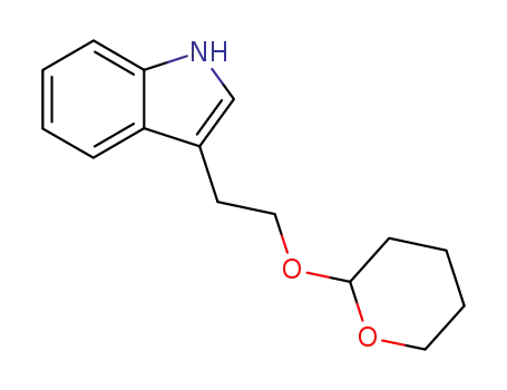 3-[2-(tetrahydro-2H-pyran-2-yloxy)ethyl]-1H-indole