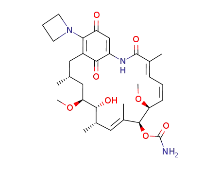 17-azetidin-1-yl-17-demethoxygeldanamycin