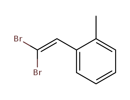 Benzene, 1-(2,2-dibromoethenyl)-2-methyl-