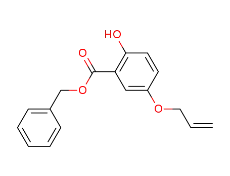 5-Allyloxy-2-hydroxy-benzoic acid benzyl ester