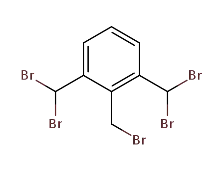 2-bromomethyl-1,3-bis(tribromomethyl)benzene
