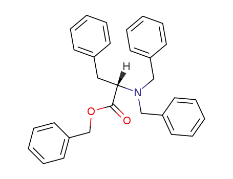Molecular Structure of 111138-83-1 (BENZYL N,N-DIBENZYL-L-PHENYLALANINATE)
