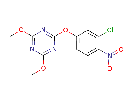 2-(3-Chloro-4-nitro-phenoxy)-4,6-dimethoxy-[1,3,5]triazine