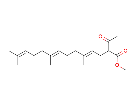 methyl (4E,8E)-2-acetyl-5,9,13-trimethyltetradeca-4,8,12-trienoate