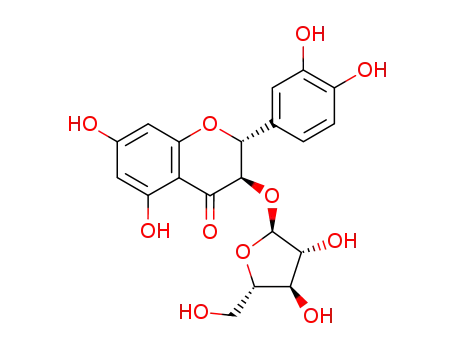 trans-taxifolin 3-O-α-L-arabinofuranoside