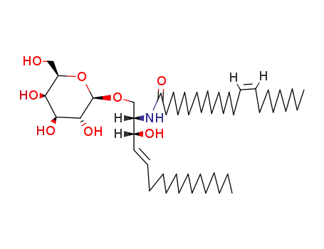 Molecular Structure of 17283-91-9 (N-NERVONYL CEREBROSIDE)