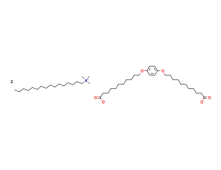 bis(hexadecyltrimethylammonium)phenyl-1,4-di(oxyundecanoate)