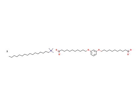 bis(hexadecyltrimethylammonium)phenyl-1,3-di(oxyundecanoate)