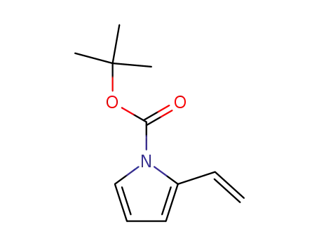 Molecular Structure of 180283-59-4 (1H-Pyrrole-1-carboxylic acid, 2-ethenyl-, 1,1-dimethylethyl ester)