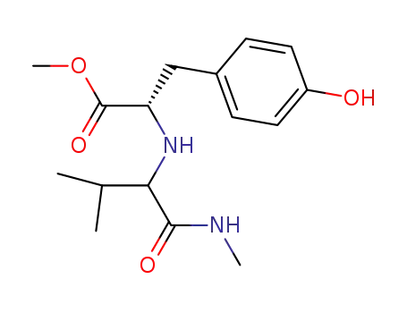 (S)-3-(4-Hydroxy-phenyl)-2-(2-methyl-1-methylcarbamoyl-propylamino)-propionic acid methyl ester