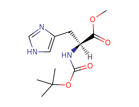 methyl (2S)-3-(1H-imidazol-5-yl)-2-[(2-methylpropan-2-yl)oxycarbonylamino]propanoate