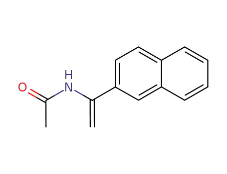 Molecular Structure of 177750-24-2 (N-(1-NAPHTHALEN-2-YL-VINYL)-ACETAMIDE)