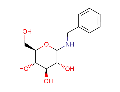 (3R,4S,5S,6R)-2-(benzylamino)-6-(hydroxymethyl)tetrahydro-2H-pyran-3,4,5-triol
