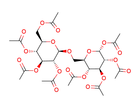 O1,O2,O3,O4-Tetraacetyl-O6-(tetra-O-acetyl-β-D-glucopyranosyl)-α-D-glucopyranose