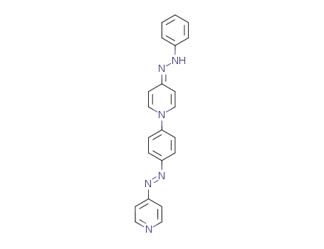 N-Phenyl-N'-{1-[4-(pyridin-4-ylazo)-phenyl]-1H-pyridin-4-ylidene}-hydrazine