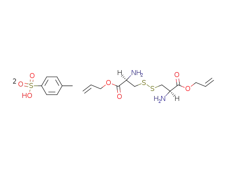L-cystine-bis-allyl ester bis-(toluene-4-sulfonate)
