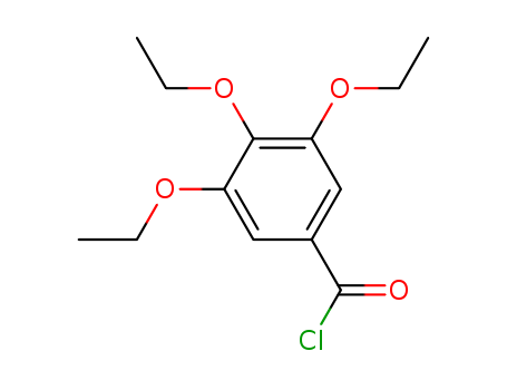 Benzoyl chloride, 3,4,5-triethoxy-