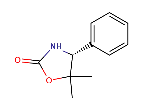 (R)-5,5-DIMETHYL-4-PHENYLOXAZOLIDIN-2-ONE  CAS NO.170918-42-0