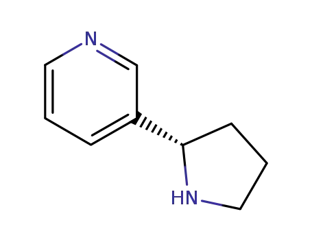 Molecular Structure of 494-97-3 (NORNICOTINE, DL-(RG))