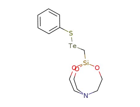 1-(phenylthiotelluriomethyl)silatrane