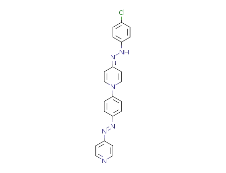 N-(4-chloro-phenyl)-N'-{1-[4-(pyridin-4-ylazo)-phenyl]-1H-pyridin-4-ylidene}-hydrazine