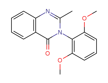 3-(2,6-dimethoxyphenyl)-2-methyl-3H-quinazolin-4-one