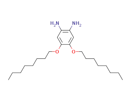 Molecular Structure of 86723-23-1 (1,2-Benzenediamine, 4,5-bis(octyloxy)-)