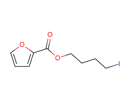 furan-2-carboxylic acid 4-iodo-butyl ester