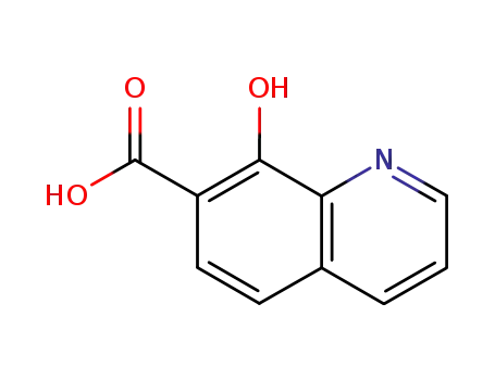 Molecular Structure of 19829-79-9 (8-HYDROXYQUINOLINE-7-CARBOXYLIC ACID)