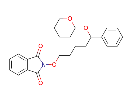 1-phenyl-5-(N-phthalimidoxy)-1-(2-tetrahydropyranyloxy)pentane