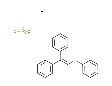 2,2-diphenylethenyl(phenyl)iodonium tetrafluoroborate