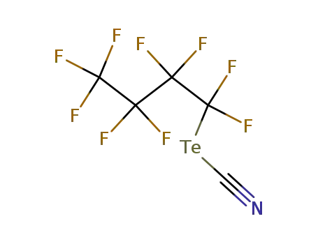 cyano(perfluorobutyl)tellurium