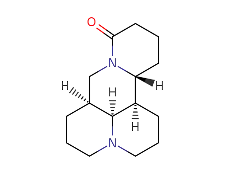 1H,5H,10H-Dipyrido[2,1-f:3',2',1'-ij][1,6]naphthyridin-10-one, dodecahydro-, (7aS,13aR,13bR,13cS)-