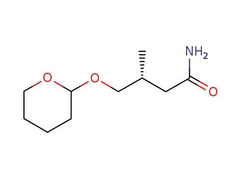 (R)-3-Methyl-4-(tetrahydro-pyran-2-yloxy)-butyramide