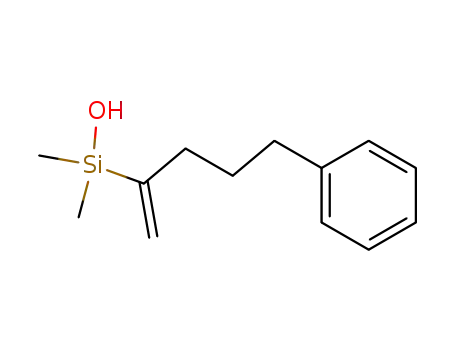 Molecular Structure of 311312-20-6 (Silanol, dimethyl(1-methylene-4-phenylbutyl)-)
