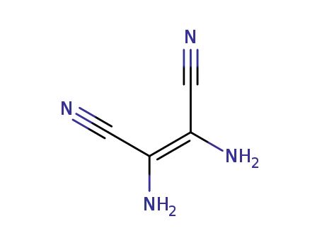 Molecular Structure of 1187-42-4 (2,3-Diaminomaleonitrile)