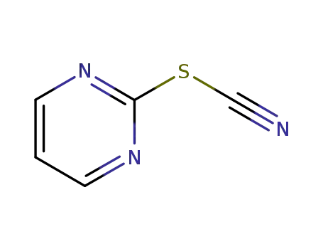 티오시안산, 2-피리미디닐 에스테르(7CI,9CI)